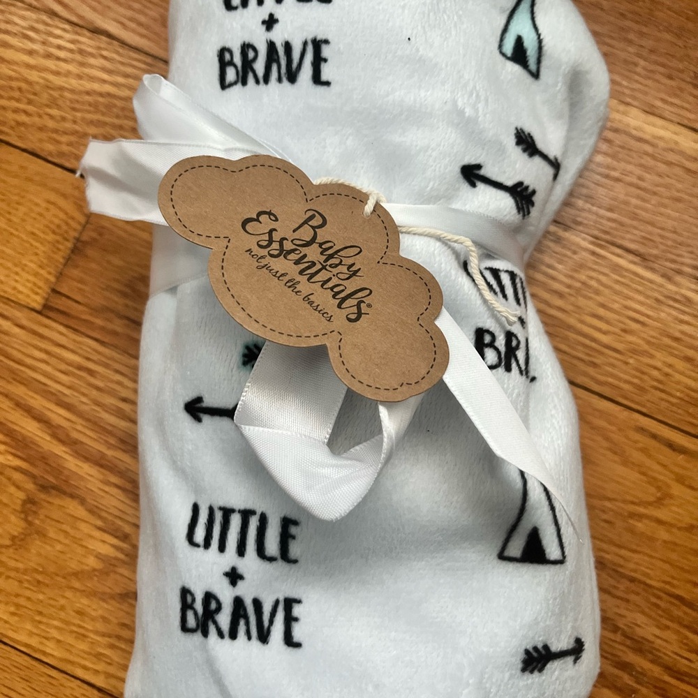 Baby Essentials Baby Blanket - “Little and Brave”
